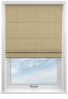 Montierre Stripe, Bare Stone - Roman Blind